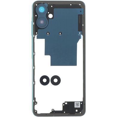 Рамка корпусу Samsung A065 Galaxy A06 синя зі склом камери 33145 фото