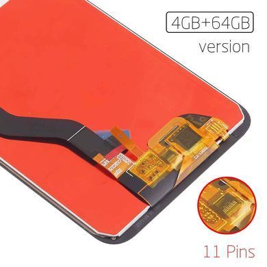 Дисплей для Huawei Y7 2019 DUB-LX1, Y7 Prime 2019 DUB-LX2, DUB-L21 11 Pin 64Gb черный 12685 фото