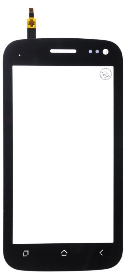 Сенсор (тачскрин) Fly IQ450 Quattro Horizon 2 черный 00469 фото