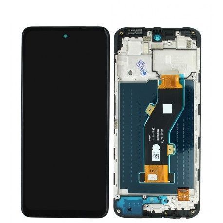 Дисплей для Infinix Smart 8 Plus (X6526) с рамкой черный 31787 фото