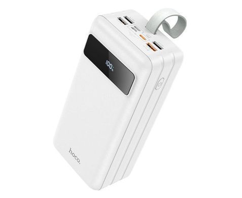 Зовнішній акумулятор (Повербанк) Hoco J86B 60000mAh 22.5W білий 27252 фото