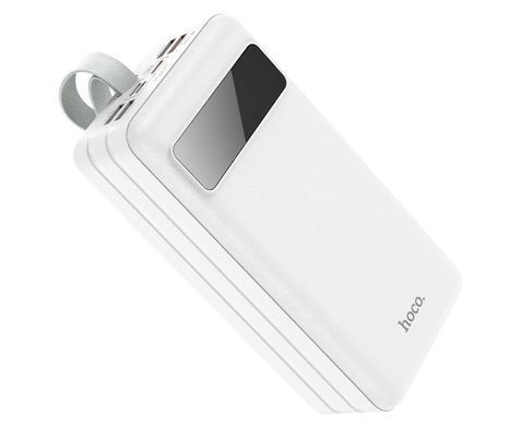 Зовнішній акумулятор (Повербанк) Hoco J86B 60000mAh 22.5W білий 27252 фото