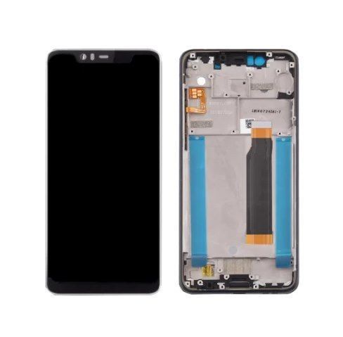 Дисплей для Nokia 5.1 Plus, X5 (2018) TA-1109, TA-1112 с рамкой черный, Оригинал Китай 19144 фото