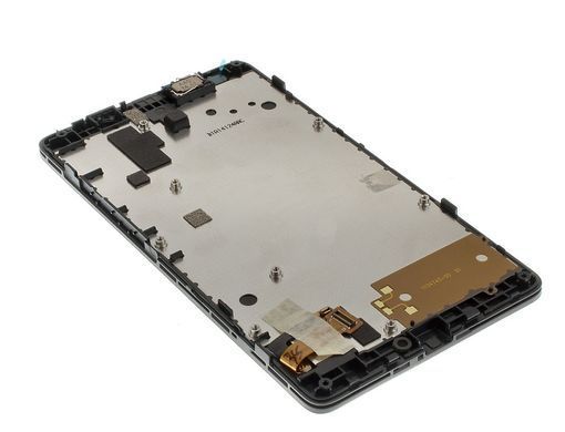 Дисплей Nokia XL Dual Sim с сенсором (тачскрином) и рамкой черный 01515 фото