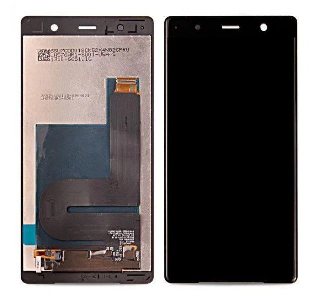 Дисплей Sony H8166 Xperia XZ2 Premium черный, Chrome Black, Оригинал Китай 19166 фото