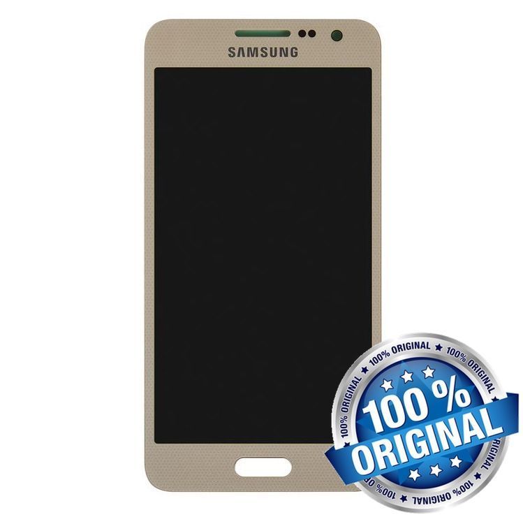 Дисплей для Samsung A300F Galaxy A3, A300FU, A300H золотой (GH97-16747F) Оригинал 05505 фото