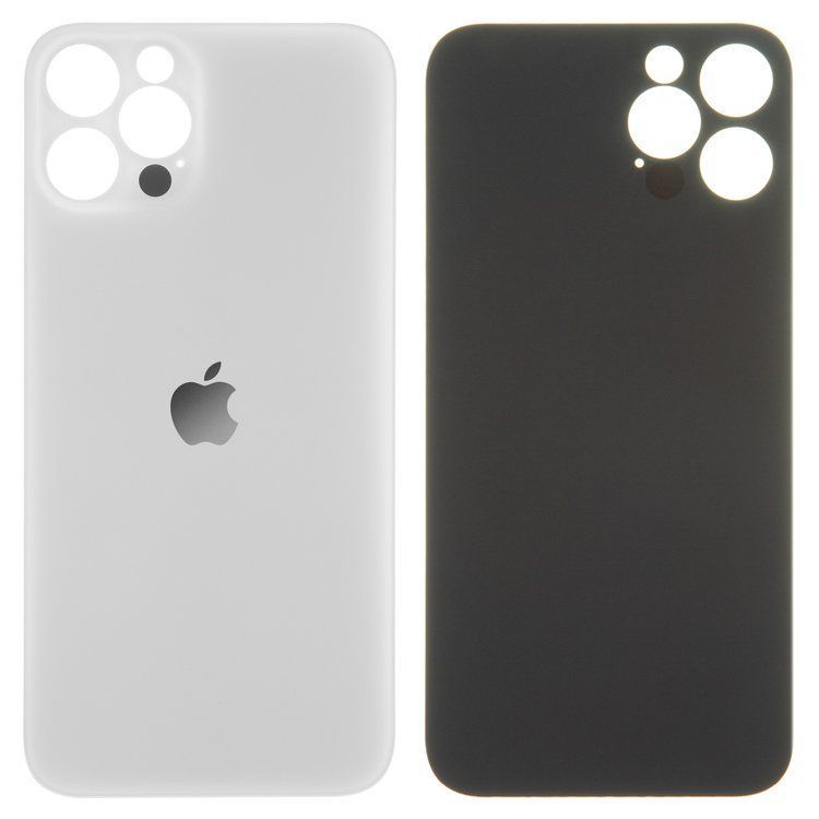 Задняя крышка для Apple iPhone 12 Pro белая, Оригинал Китай, с большим отверстием под камеру 21495 фото