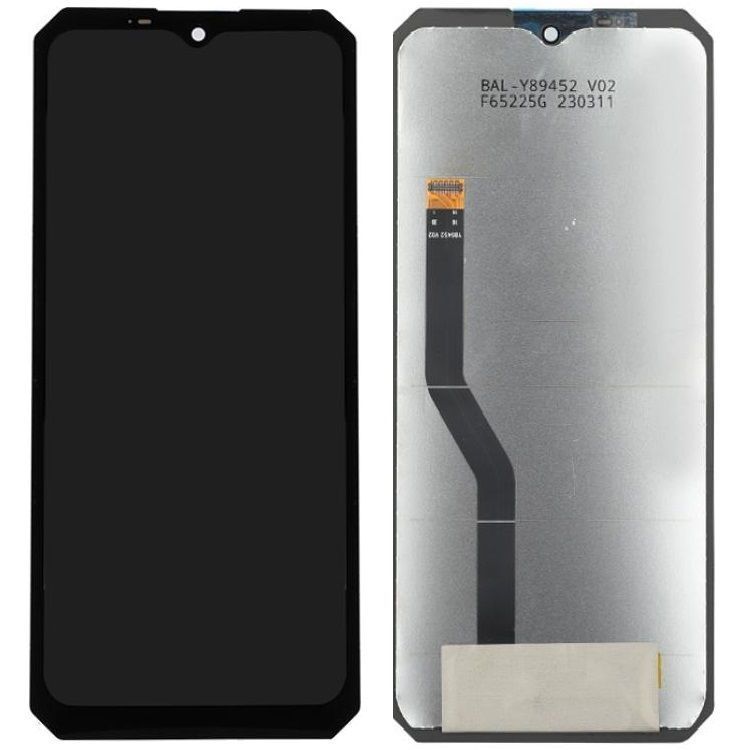 Дисплей для Oukitel WP23, WP23 Pro, WP28, WP36 черный Оригинал Китай, p/n: Y89452 V02 32237 фото