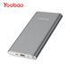 Внешний аккумулятор (Повербанк) power bank Yoobao A1 10000 mAh Silver 08217 фото 2