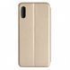 Чехол-книжка Premium Case под кожу Samsung A022F A02 (2021) золотой 23745 фото 2