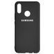Чехол силиконовый Silicone Case для Samsung A405F A40 (2019) Black 14210 фото 1