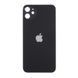 Задня кришка для Apple iPhone 11, чорна, копія високої якості, з великим отвором для камери 15958 фото 1