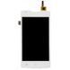 Дисплей для Lenovo A1000 IdeaPhone білий 09853 фото 1