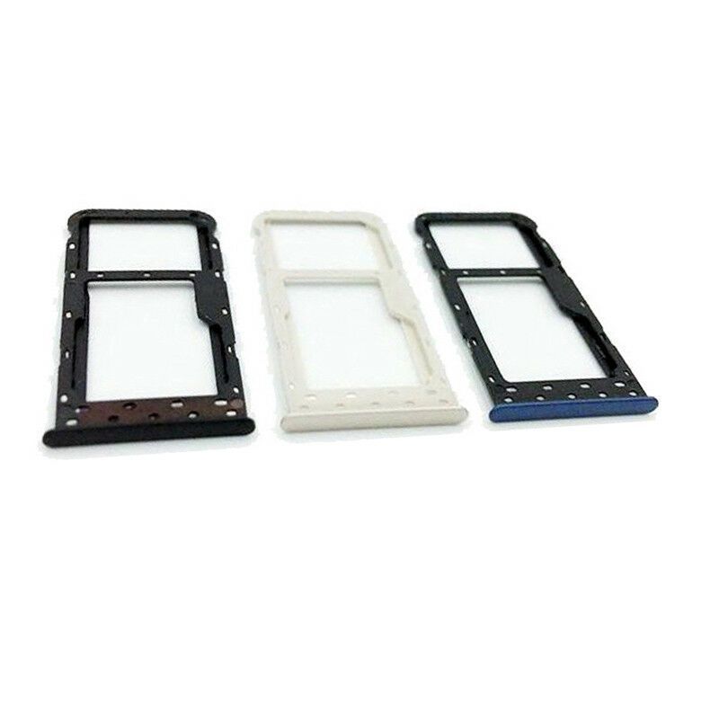 Держатель Sim-карты и карты памяти Huawei P Smart (FIG-LX1, FIG-LX2, FIG-LX3, FIG-LA1), Enjoy 7S синий 14981 фото
