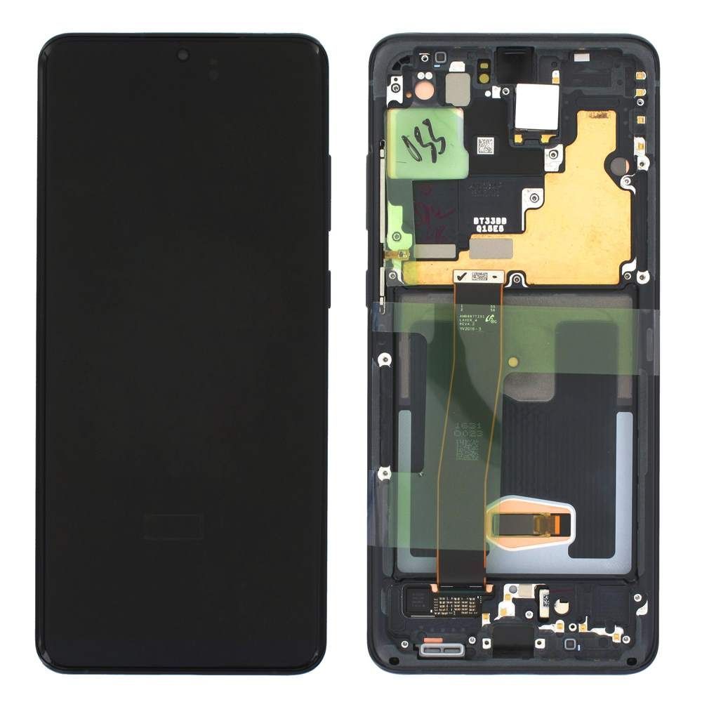 Дисплей для Samsung G988 Galaxy S20 Ultra с рамкой черный Cosmic Gray (GH82-22271B) Оригинал 26826 фото