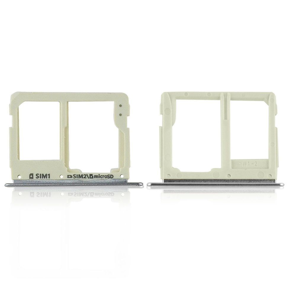 Держатель Sim-карты для и карты памяти Samsung C7000 Galaxy C7 синий, на две Sim-карты 09934 фото