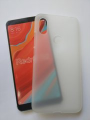 Чехол силиконовый для Xiaomi Redmi S2 белый матовый 11351 фото
