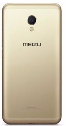 Задняя крышка для Meizu M3, M3 mini (M688H) золотистая 09884 фото