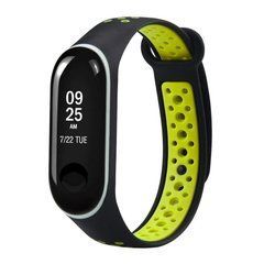 Ремешок Xiaomi для Mi Band 3, Mi Band 4 Sport черный,зеленый 14071 фото