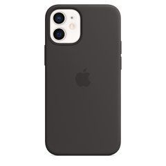 Чехол силиконовый Silicone Case High Copy для Apple iPhone 12 mini Black 21863 фото