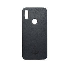 Чехол Magnet Xiaomi Redmi Note 7 под кожу черный 18158 фото