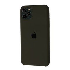 Чехол силиконовый Silicone Case для Apple iPhone 11 Pro Max Deep green 17976 фото