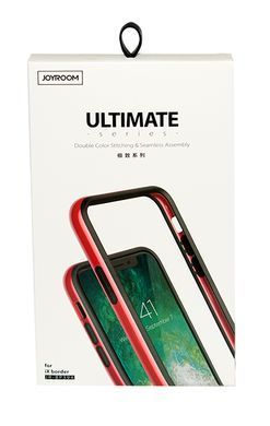 Бампер JoyRoom для iPhone X красный 15019 фото