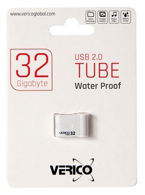 Флеш память Verico USB 32Gb Tube белый 13996 фото