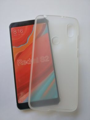 Чехол силиконовый для Xiaomi Redmi S2 белый матовый 11351 фото