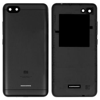 Задня кришка для Xiaomi Redmi 6A 1-sim чорна 07419 фото