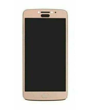 Дисплей для Motorola XT1770 Moto E4 Plus, XT1771, XT1775 MediaTek з рамкою золотистий 22108 фото