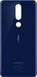 Задняя кришка для Nokia 5.1, синяя, Tempered Blue, Оригинал Китай 24725 фото