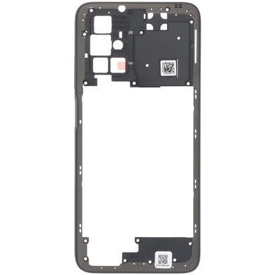 Рамка корпуса Xiaomi Redmi 10 2021 21061119AG, 21061119DG, 21061119AL серая 33546 фото