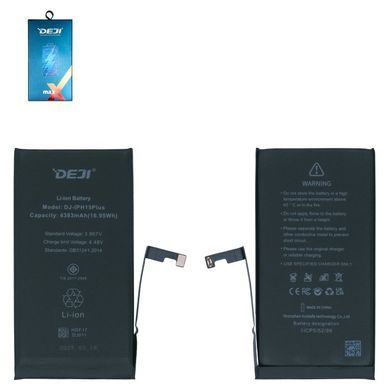 Аккумулятор DEJI для Apple iPhone 15 Plus 4383mAh IC Original без ошибки 33095 фото