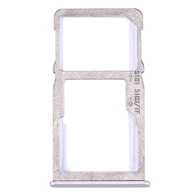 Тримач SIM-картки та картки пам'яті Meizu M6 Note M721H сріблястий 11220 фото