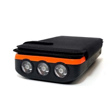 Зовнішній акумулятор (Повербанк) Mibrand Extrem 20000mAh solar folding 3 lights 27320 фото