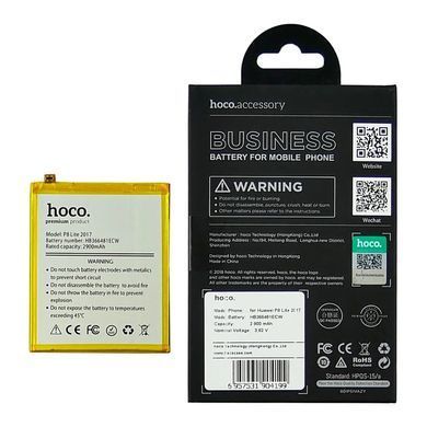 Акумулятор HOCO HB366481ECW для Huawei Honor 7A Pro, Honor 7C, Honor 8, P8 Lite 2017, P9 Lite, P10 Lite, P Smart 2900mAh 15448 фото