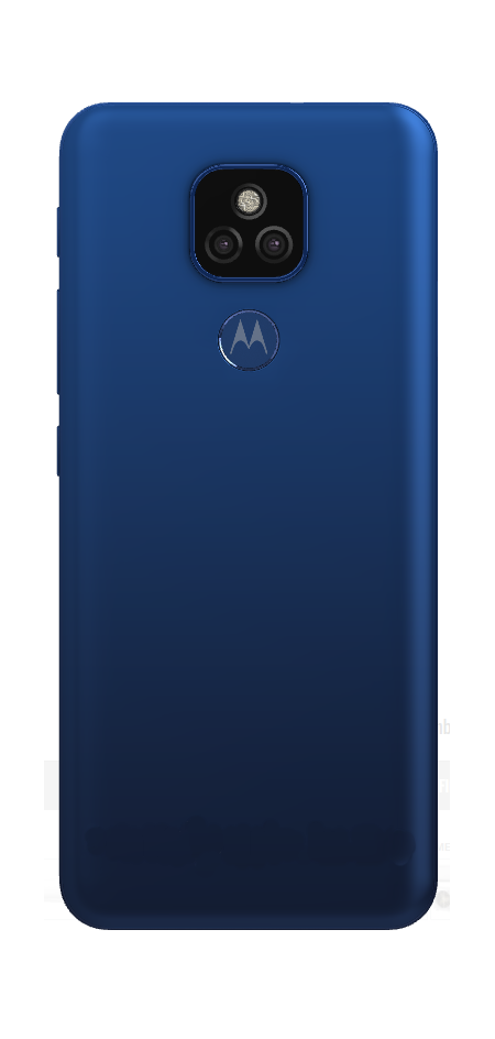 Задняя крышка для Motorola Moto E7 Plus XT2081-1 синяя Оригинал Китай 23739 фото