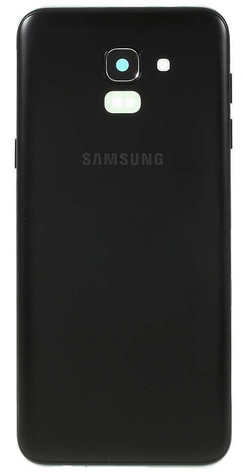Задняя крышка для Samsung J600F Galaxy J6 черная 12827 фото