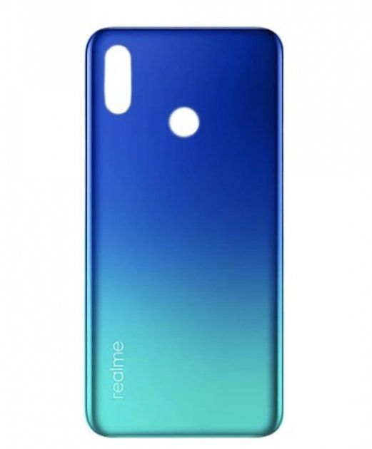 Задняя крышка для Realme 3 синяя, Radiant Blue, Оригинал Китай 18625 фото