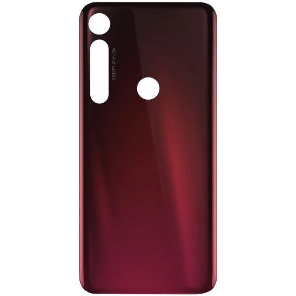 Задня кришка для Motorola XT2019 Moto G8 Plus червона Оригінал Китай 03295 фото