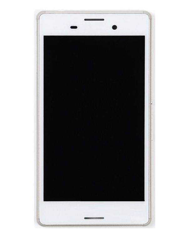 Дисплей Sony E2312, E2333 Xperia M4 Aqua с рамкой белый Оригинал Китай 04799 фото