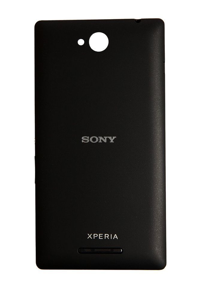 Задняя крышка для Sony C2305 Xperia C черная оригинал (Китай) 03190 фото