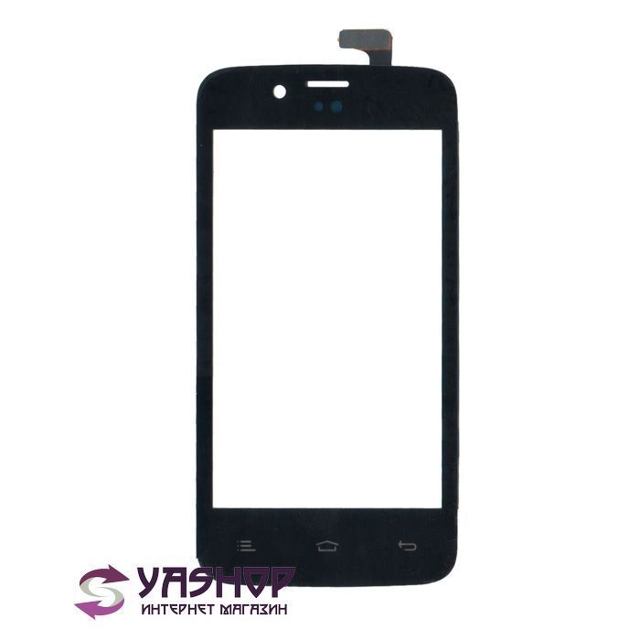 Сенсор (тачскрин) Fly IQ440 Energie черный 00419 фото