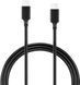 Кабель Zero Type-C to Type-C Charge, Sync Cable (1M) Black (DС16D) 20828 фото 1