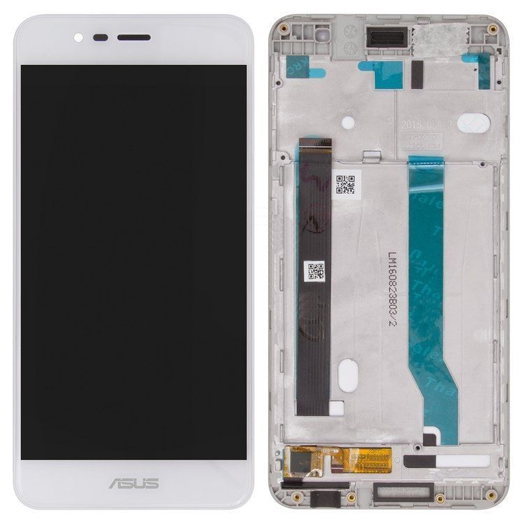 Дисплей для Asus ZenFone 3 Max (ZC520TL) X008D с рамкой белый 07585 фото