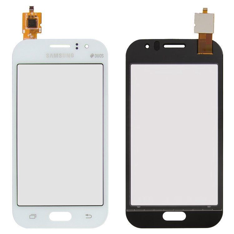 Сенсор (тачскрин) Samsung J110H/DS Galaxy J1 Ace белый Оригинал Китай 06079 фото