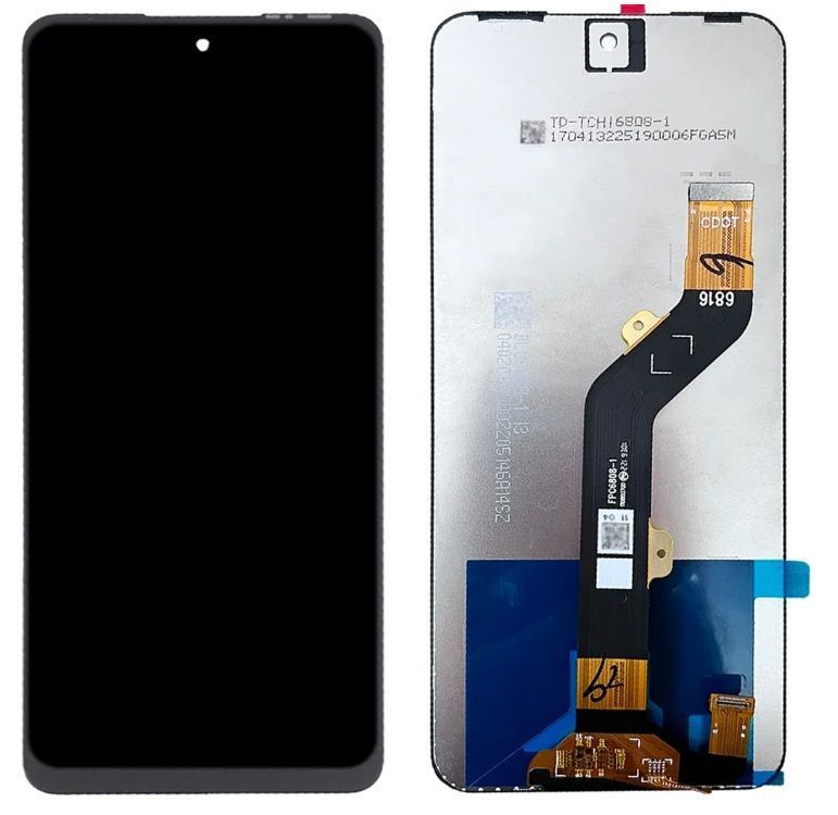 Дисплей для Tecno Pova Neo 3 (LH6n) чорний 29352 фото