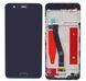 Дисплей для Huawei P10 Plus (VKY-L09, VKY-L29) с рамкой черный, со шлейфом сканера отпечатка пальца 22929 фото 2