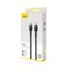 Кабель Baseus Cafule Type-C - Type-C 2м PD2.0 100W чорно-сірий (CATKLF-ALG1) 31023 фото 2